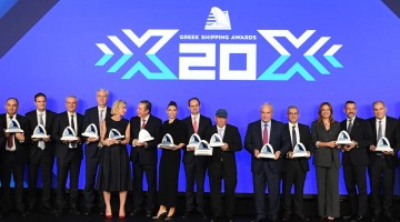 The winners at 20th Greek Shipping Awards